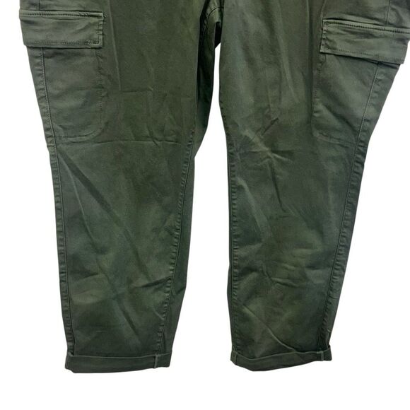 Torrid army green cargo Gorpcore Streetwear pants 4X tall 48” waist #722 - Picture 5 of 8